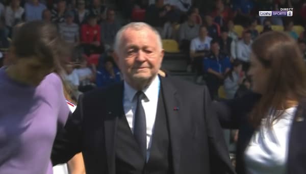 Jean-Michel Aulas lors d'OL-PSG, le 13 mai 2023.