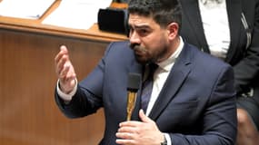 L'ex-ministre délégué chargé du Logement, Guillaume Kasbarian, le 29 octobre 2024 à l'Assemblée nationale