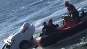 En Floride, sa voiture tombe dans la mer… il est sauvé in extremis