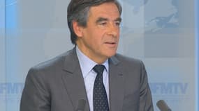 François Fillon chez Ruth Elkrief, mercredi sur BFMTV.