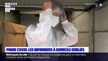 Lille: les infirmiers à domicile n'ont pas reçu la prime Covid, ils dénoncent un manque de reconnaissance