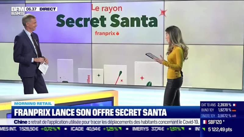 Morning Retail : Franprix lance son offre Secret Santa, par Noémie Wira - 12/12