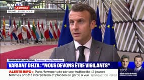 Emmanuel Macron sur les luttes contre les discriminations: "Les valeurs de l'Europe reposent sur le respect de la dignité de chacun"