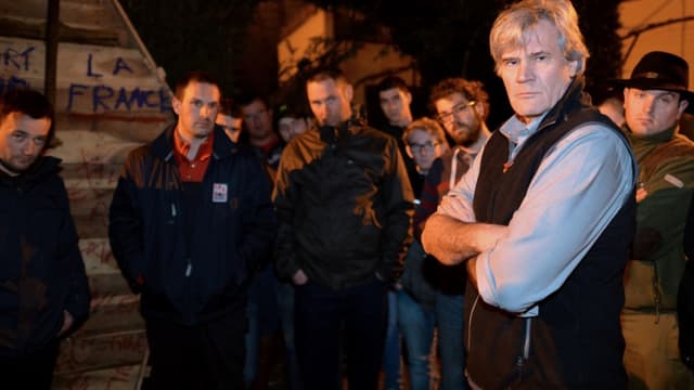 Stéphane Le Foll n'a pas vraiment apprécié d'être dérangé chez lui.