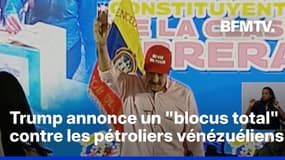   Donald Trump annonce un "blocus total" contre les pétroliers vénézuéliens, Nicolas Maduro répond en dansant 