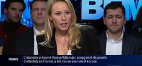 Questions d'éco: "Nous sommes pour la sortie de l'euro", Marion Maréchal-Le Pen