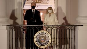 Joe et Jill Biden au balcon de la Maison Blanche