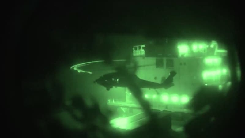Guerre au Moyen-Orient: les images de l'arraisonnement d'un cargo iranien par les États-Unis