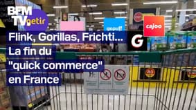 Flink, Gorillas, Frichti... La chute vertigineuse du ”Quick commerce” en France 