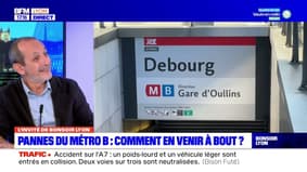 Lyon: la métropole s'explique sur les pannes récurrentes du métro B