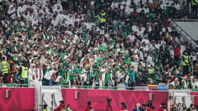 La joie des supporters algériens