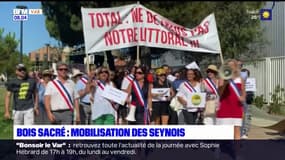 La Seyne-sur-Mer: des habitants mobilisés contre le projet sur le site du Bois sacré