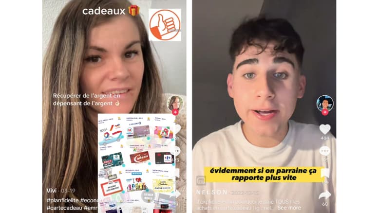 "Gagner de l'argent en faisant ses courses": c'est la promesse d'influenceurs faisant la promotion de la coopérative Emrys "Gagner de l'argent en faisant ses courses": c'est la promesse d'influenceurs faisant la promotion de la coopérative Emrys