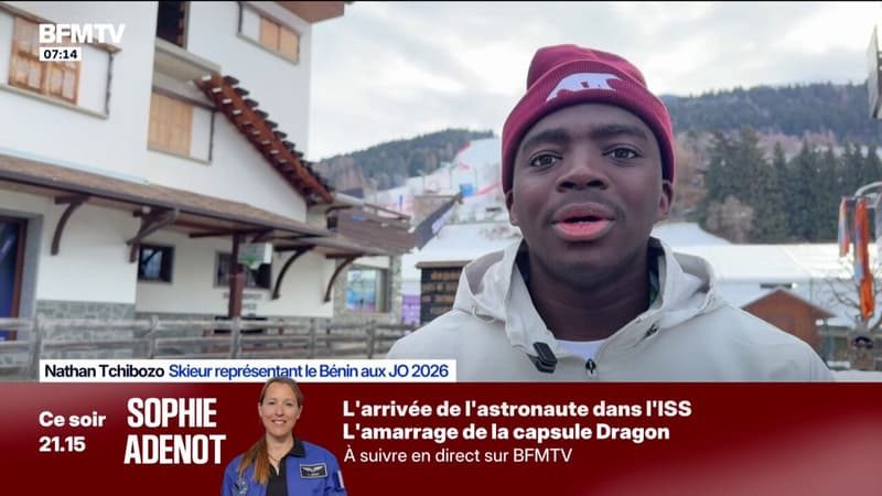 "Ça va marquer l'histoire": le skieur Nathan Tchibozo est le premier athlète à représenter le Bénin aux JO d'hiver de Milan-Cortina