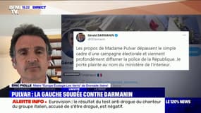 Éric Piolle "déplore fortement" le soutien de Gérald Darmanin à la manifestation des policiers