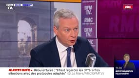 Bruno Le Maire face à Jean-Jacques Bourdin en direct - 14/04