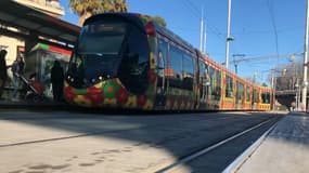 Le tram à Montpellier (illustration)