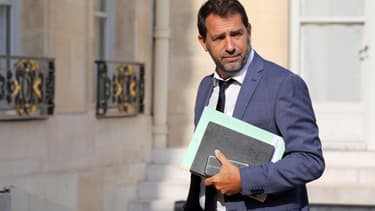 Le porte-parole du gouvernement, Christophe Castaner, le 28 août 2017.