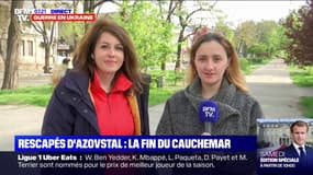 Une ingénieure rescapée de l'usine Azovstal de Marioupol témoigne en direct sur BFMTV