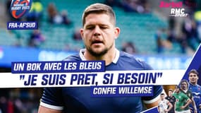 France - Afrique du Sud : "Je suis prêt, si besoin" confie Willemse