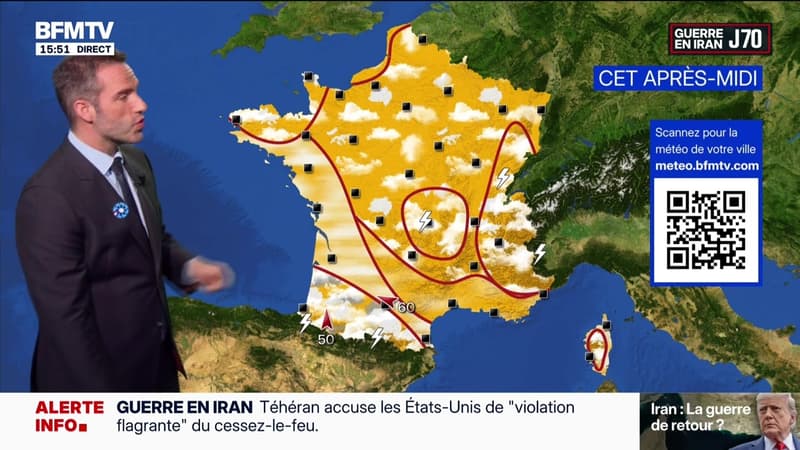 La météo pour ce samedi 9 mai 2026