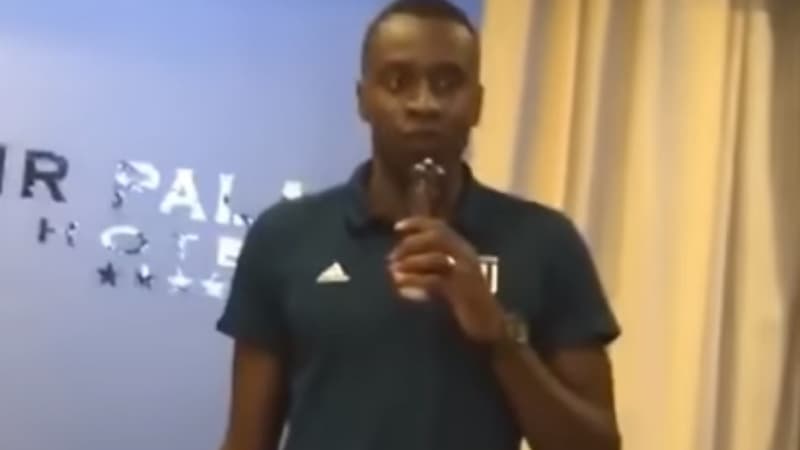 Blaise Matuidi, micro en main.
