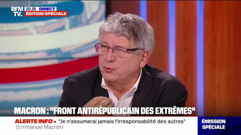 Éric Coquerel (LFI) à propos du bloc central: 