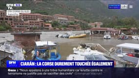 Tempête Ciarán: d'importants dégâts causés en Corse-du-Sud