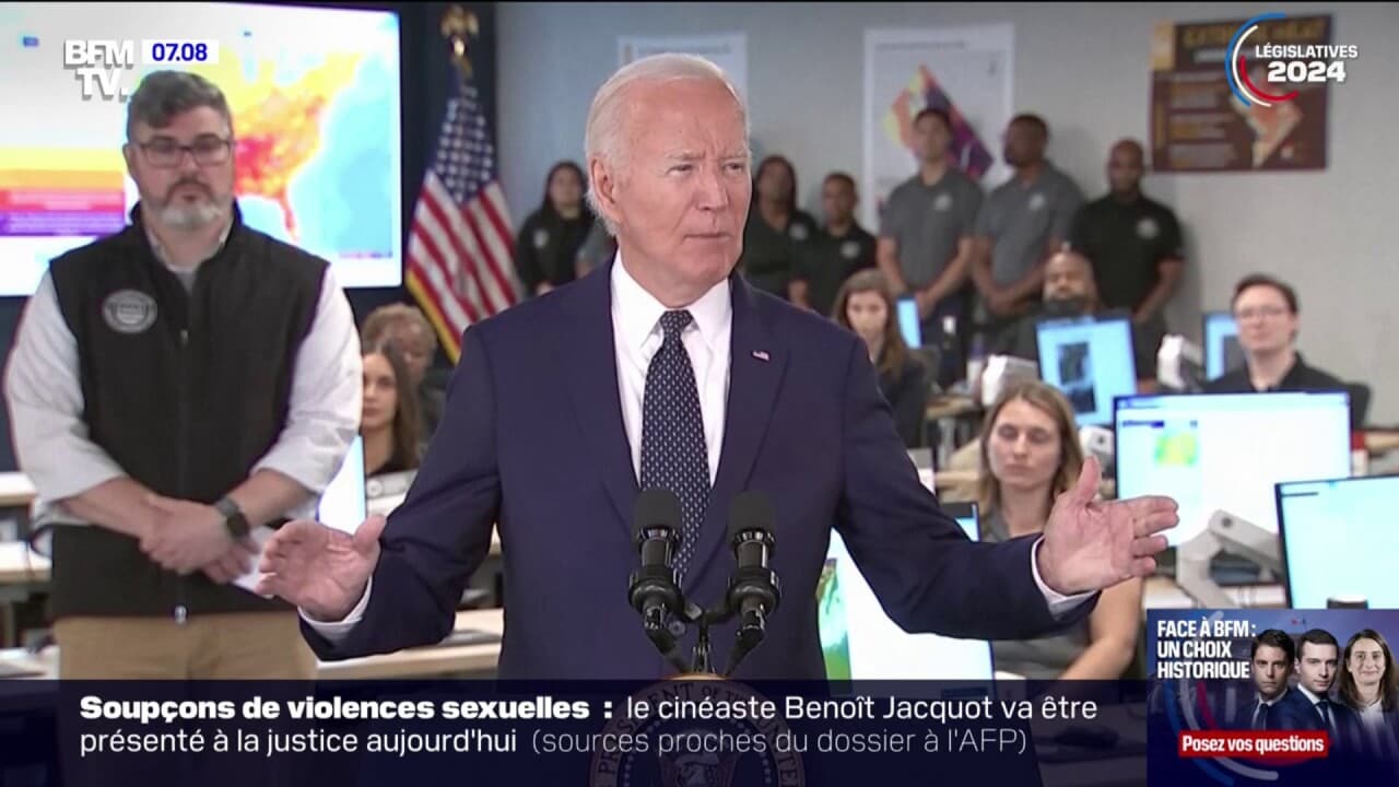 Je Me Suis Presque Endormi Sur Scène Joe Biden Justifie Son Débat Raté Face à Donald Trump 1314