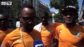 Football / Les supporters ivoiriens comptent sur leur guide Didier Drogba - 18/06