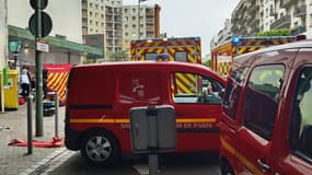 Dispositif de secours autour de la station Laplace à Arcueil le 21 avril 2025 pour un accident de la route ayant entraîné la mort d'une piétonne