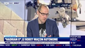 Culture Geek : "Hadrian X", le robot maçon autonome, par Anthony Morel - 05/12