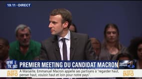 Meeting d'Emmanuel Macron à Marseille