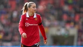 Alessia Russo avec Manchester United en 2023.