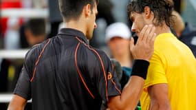 Novak Djokovic et Rafael Nadal