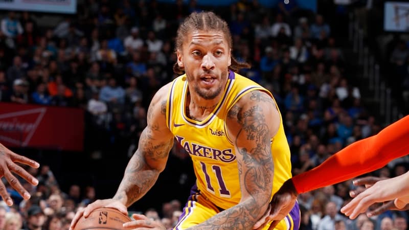 Michael Beasley a finalement pu rejoindre ses coéquipiers des Lakers pour battre le Thunder (138-128).