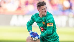 Marc André ter Stegen le 28 octobre 2023 avec le Barça