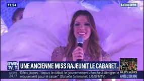 Le nouveau quotidien d'Iris Mittenaere, ex-miss Univers, dans un cabaret parisien