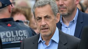 L'ancien président Nicolas Sarkozy le 20 juin 2024 à Paris