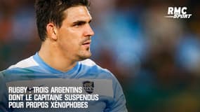 Rugby : Trois Argentins dont le capitaine suspendus pour propos xénophobes
