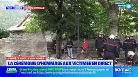 Saint-Martin-Vésubie: une cérémonie d'hommage aux victimes organisée 5 ans après la tempête Alex