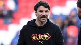 Yannick Cahuzac en marge de PSG-Lens, le 15 avril 2023