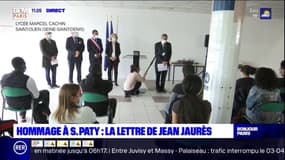 Hommage à Samuel Paty: une minute de silence au lycée Marcel Cachin