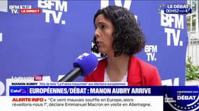 Manon Aubry (LFI): "Le meilleur moyen pour lutter efficacement contre l'extrême droite, c'est d'être clair dans ses engagement et dans l'ambition sociale et écologique"