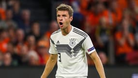 Thomas Müller lors de sa dernière sélection en 2018
