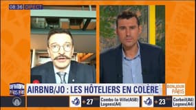 Jean-Marc Banquet d'Orx, président de l'Union des Métiers et des Industries de l'hôtellerie en Ile-de-France confirme sur BFM Paris que les accords pour fournir des chambres au CIO sont remis en cause