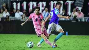 Lionel Messi lors de la victoire de l'Inter Miami contre Seattle (3-1, MLS), le 16 septembre 2025