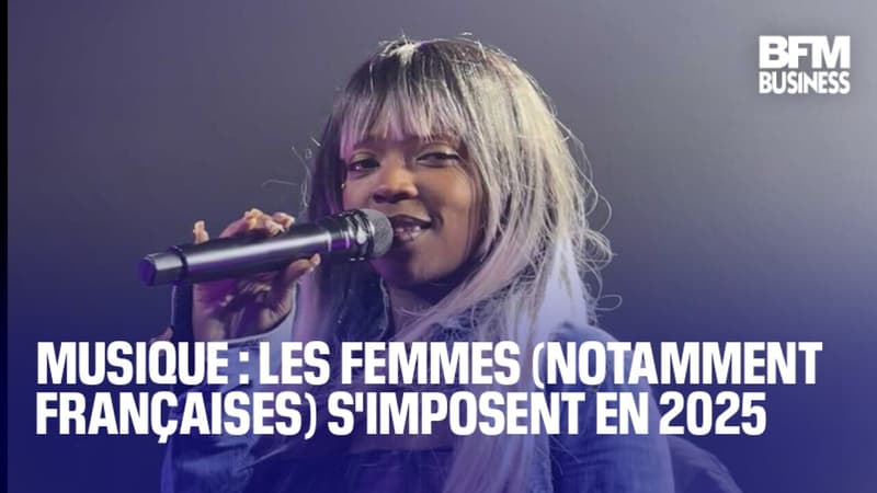 Musique : les femmes (notamment françaises) s'imposent en 2025
