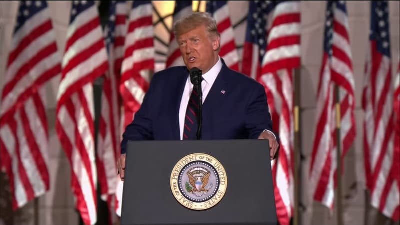 Donald Trump promet de "terrasser" le Covid-19 avec un vaccin "cette année"