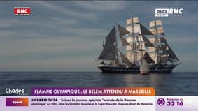 Flamme olympique : Le Belem arrive à Marseille